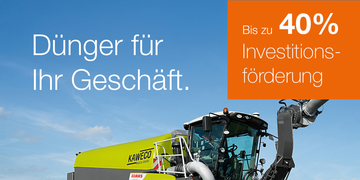 Investitionsprogramm Landwirtschaft