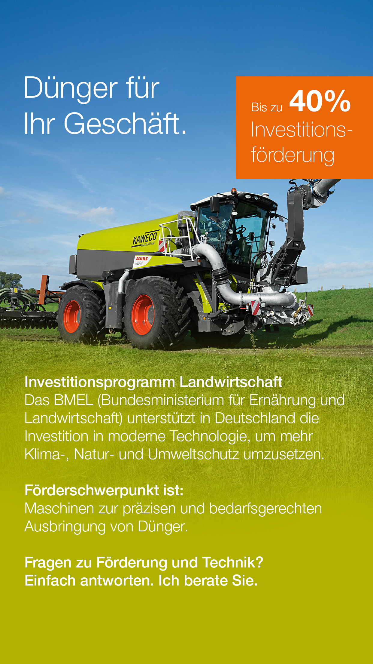 Investitionsprogramm Landwirtschaft - Rahmsdorf GmbH